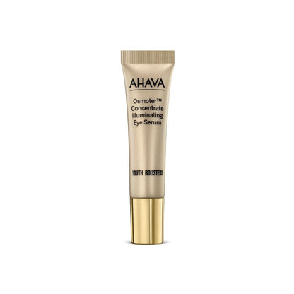 AHAVA Osmoter Concentrate Illuminating Eye Serum - Silky Serum to Boost Eyes’ Youthfulness & Revitalization, Enhances Luminosity, Reduces Dark Circles, with Exclusive Osmoter X3 & Caffeine, 0.5 Fl.Oz