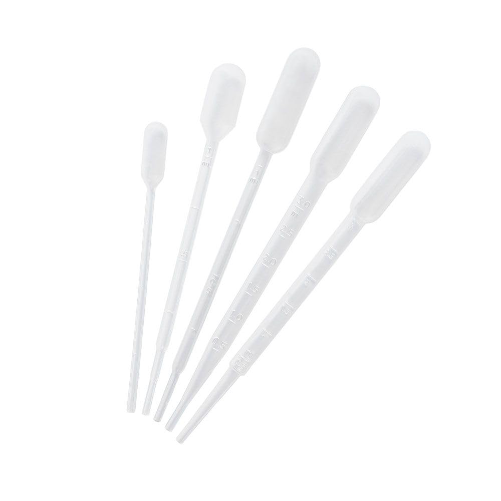 United Scientific® Transfer Pipette, 1.5 mL, Graduated to 0.3 mL, LDPE, Pk/500