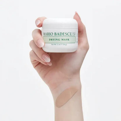 Mario Badescu Drying Mask for All Skin Types - Clarifying Mask that Eliminates Oil - Formulated with Sulfur & Zinc Oxide, 2 Ounce (Pack of 1)