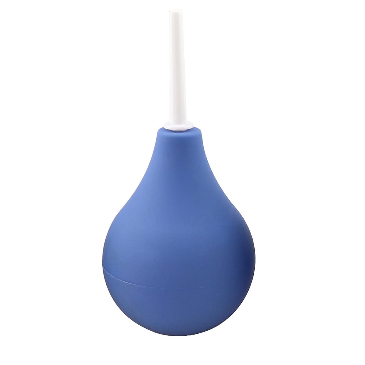 Anal Douche Enema Bulb Vaginal Douche Enema Cleaner for Women’s or Man’s Health -for Water or Coffee Colon Cleansing, Detox and Constipation (Blue, 7.4Ounce)