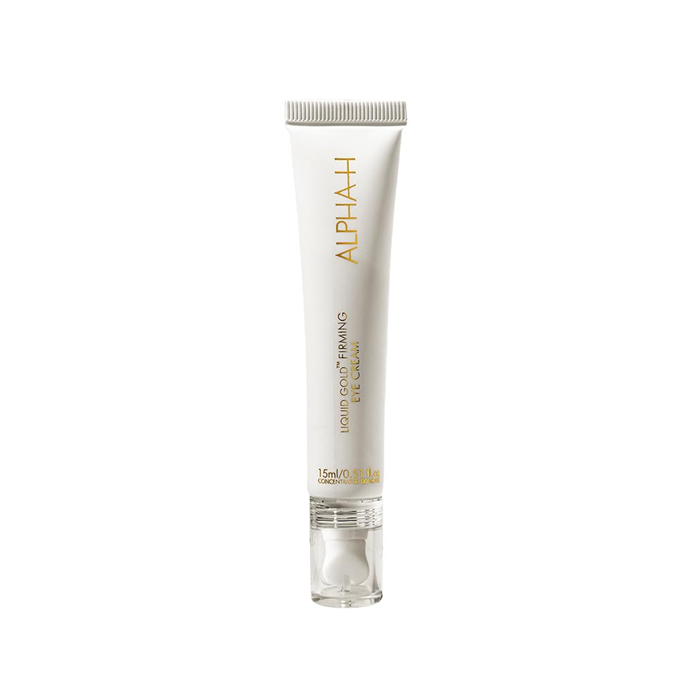 Alpha-H Liquid Gold Firming Eye Cream – Peptide Eye Treatment for Fine Lines, Dark Circles & Puffiness – Brightening Under Eye Cream