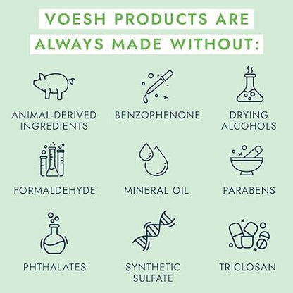 VOESH Vegan Body Creme Moisturizer - K-Beauty Korean Skincare - Jasmine Soothe (3oz)