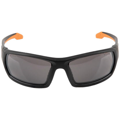 Klein Tools 60164 Safety Glasses, Professional PPE Protective Eyewear with Full Frame, Scratch Resistant and Anti-Fog, Gray Lens