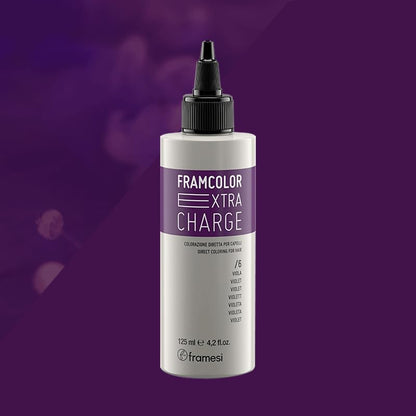 Framesi Framcolor Extra Charge Violet, 4.2 fl oz, Color Refreshing Hair Treatment
