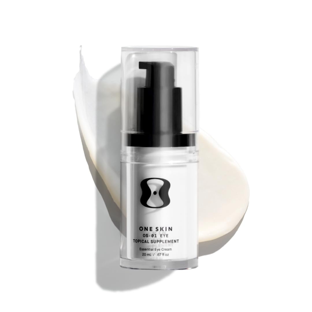 OneSkin EYE OS-01 Peptide Topical Supplement | Skin Longevity Age Reversal Eye Cream | Safe for Sensitive Skin, Fragrance-Free