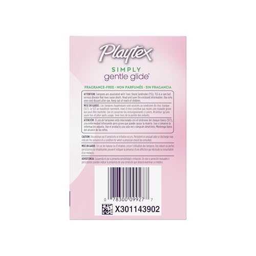 Playtex Gentle Glide Tampons Unscented Ultra Absorbency 36 Count (Pack of 3)