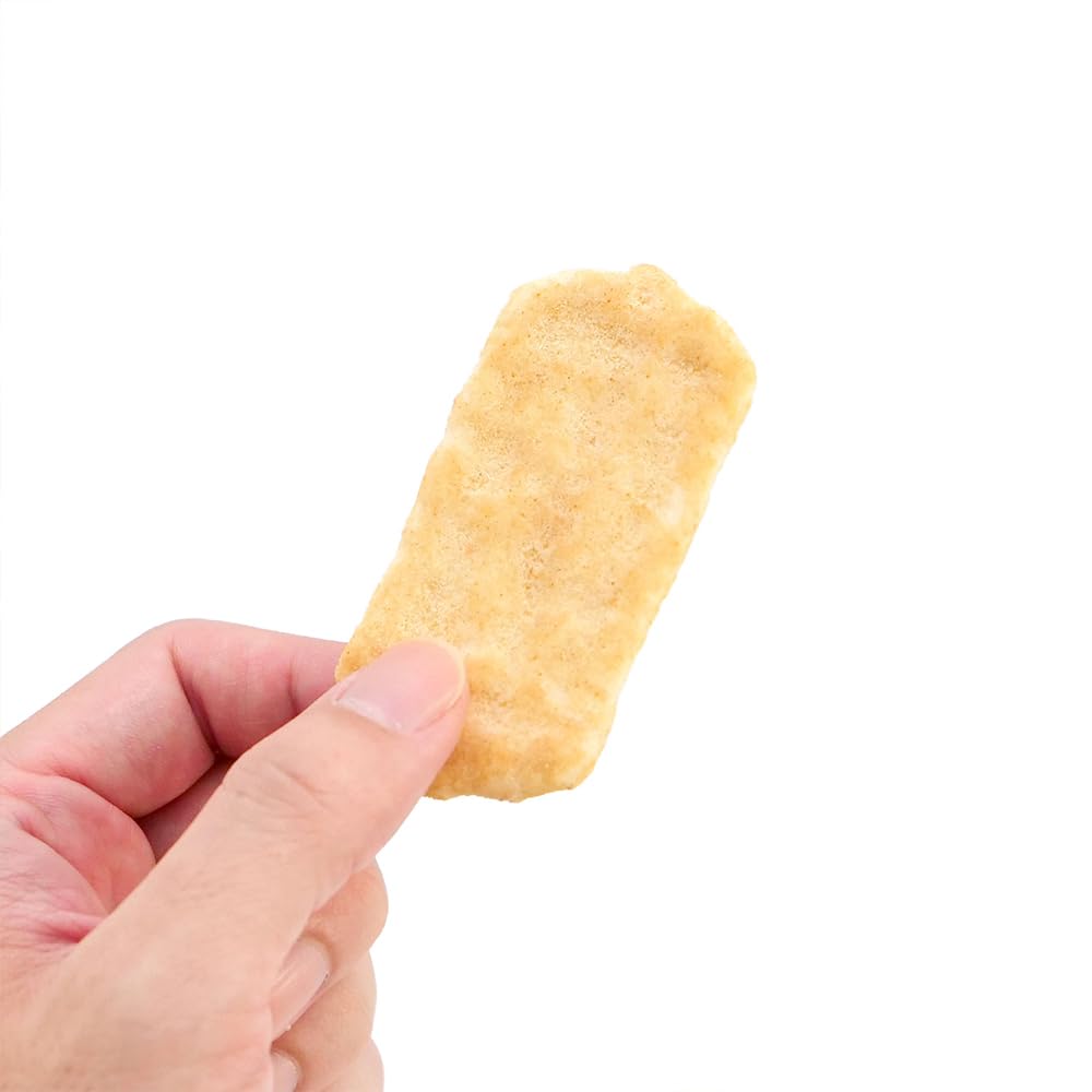 Kinako (Roasted Sweet Soybean) Flavor Japanese Rice Mochi Snack | Vegan | Made with 100% Japanese Rice & Hokkaido Soybean (75g)