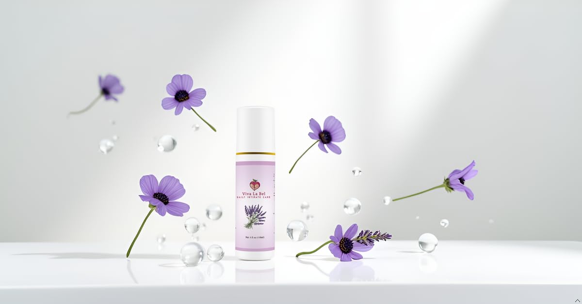 Fresh Scented Intimate Care Spray - Deodorant for Women and Men - Personal Care Cleaner for your Private Parts - Booty Spray for Body Odor Elimination - Suitable for All Ages (Lavender)