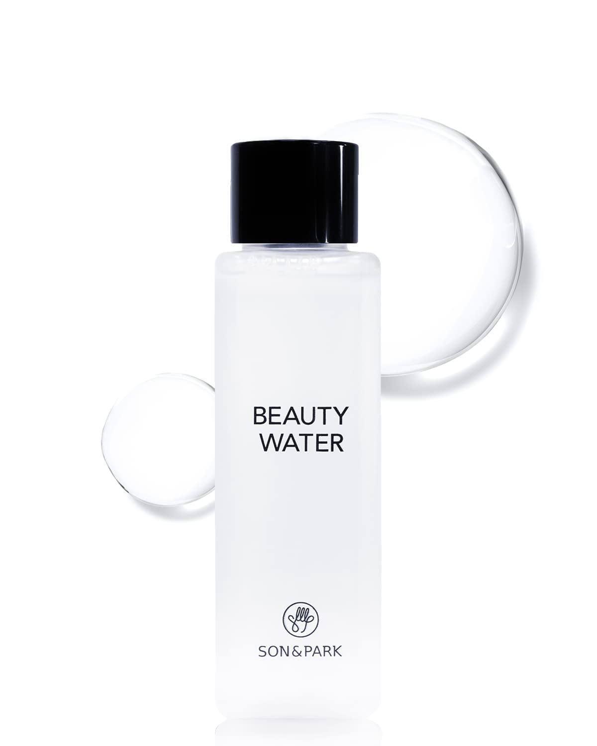 SON&PARK Beauty Water 60ml (2.02 fl. oz) | Travel Size Rose Water Toner with Witch Hazel | Acne Treatment for Acne Prone Skin | Hydrating Exfoliating Daily Facial Cleanser | Korean Skin Care for Face