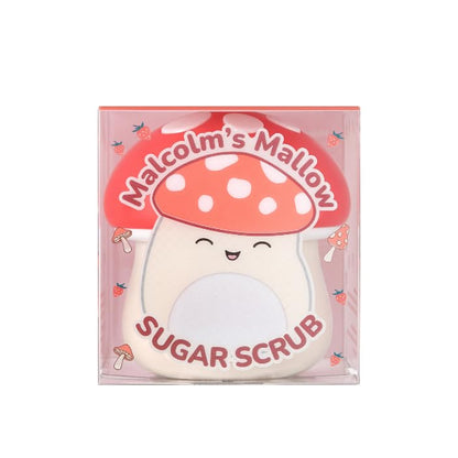 TONYMOLY x Squishmallows Malcolm Mallow Sugar Scrub – Real Strawberry Seeds, Exfoliating, Hydrating & Nourishing, Gentle Formula, 70ml