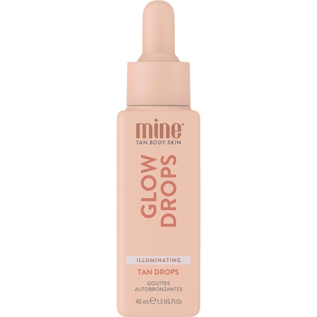 MineTan Facial Tanning Skincare | Facial Self Tan Collection - Glowy Dark Tan Results, Use Daily to Build Your Bronze, Vegan Friendly, Cruelty Free