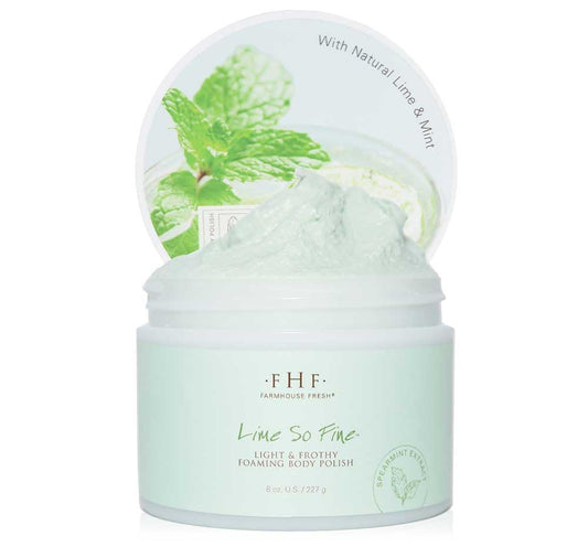 FarmHouse Fresh Lime So Fine® Foaming Body Polish