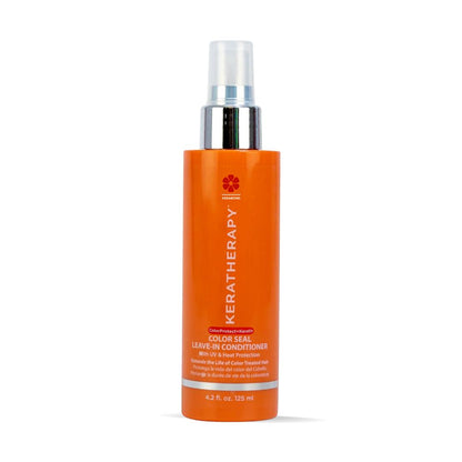 KERATHERAPY Color Seal Leave-in Conditioner Spray, 4.2 fl. oz., 125 ml – with Kerabond Technology including Keratin, Argan Oil, Collagen Amino Acids and Jojoba Oil, with intense UV and Heat protection