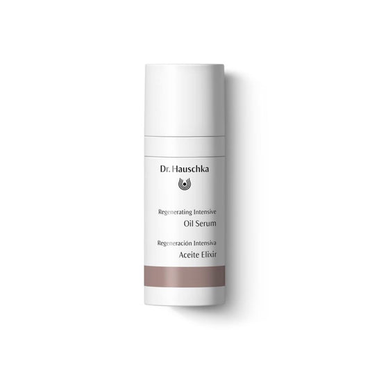 Dr. Hauschka Regenerating Intensive Oil Serum, Treatment for Mature Skin, Anti-Aging Face Oil with Almond and Olive Oil, 0.68 fl oz