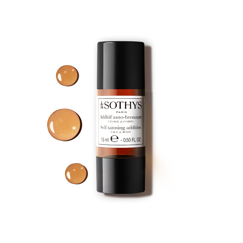 SOTHYS Self-Tanning Additive – Face & Body | Sunless Tan Drops for a Buildable, Natural-Looking Glow | Gradual Tanning for All Skin Types