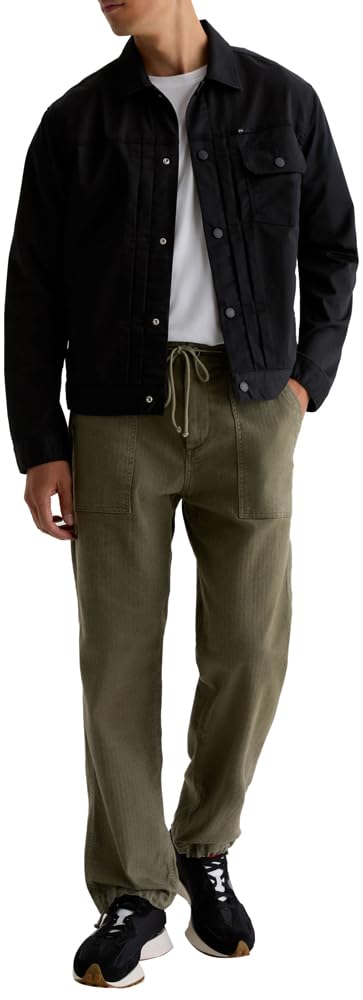 mens Sid Pleated Trucker Performance Jacket