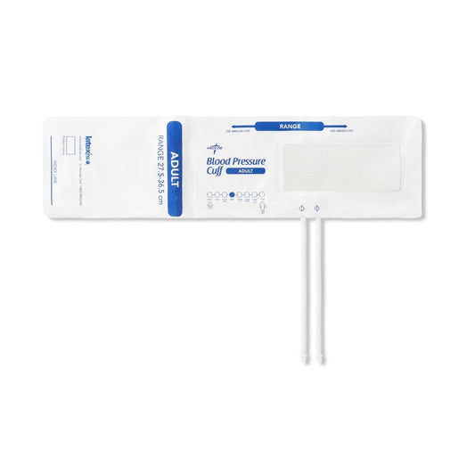 Disposable Soft Cloth 2-Tube Blood Pressure Cuff with Screw Connector, Adult,100,Case,MDS9923DMCS
