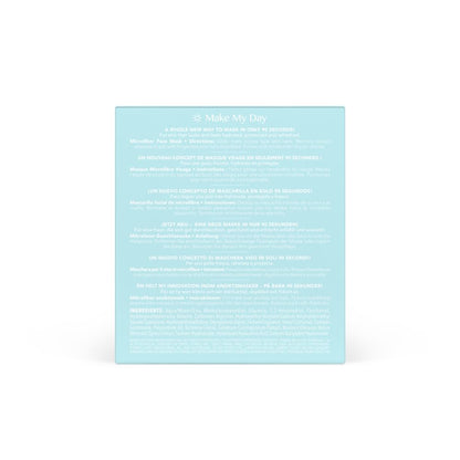 FOREO Make My Day UFO Activated Facial Mask for Dry Dehydrated Skin, 7 pack, Moisturizing & Anti-pollution, Hyaluronic Acid & Red Algae, Clean Formula, Cruelty-free, Compatible with all UFO devices