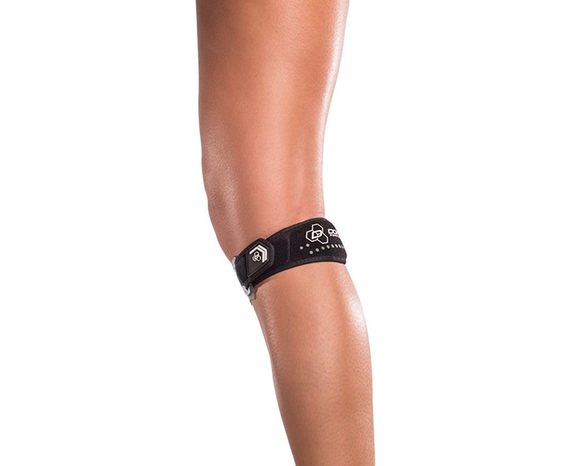 DonJoy Performance Webtech Patella Knee Strap – Patellar Tendonitis Band, Jumper’s Knee Strap, Adjustable Support for Running, Basketball, Volleyball, Squats, Weightlifting