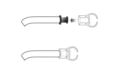 ADC Adscope Adimals 618 Pediatric Clinician Stethoscope With Tunable AFD Technology, White