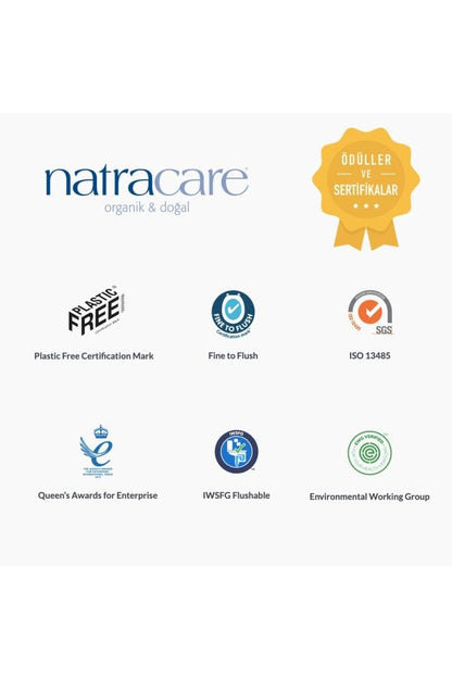 Natracare Maternity Pads 10 Ct, 5 Boxes (50 Pads Total)
