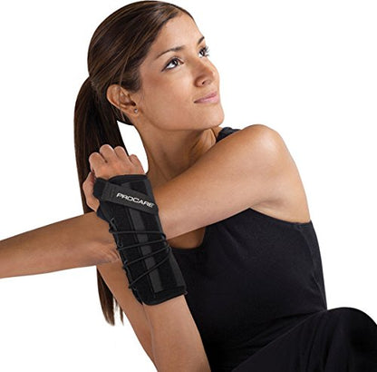 ProCare Quick-Fit II Wrist Support Brace, Left Wrist, X-Large