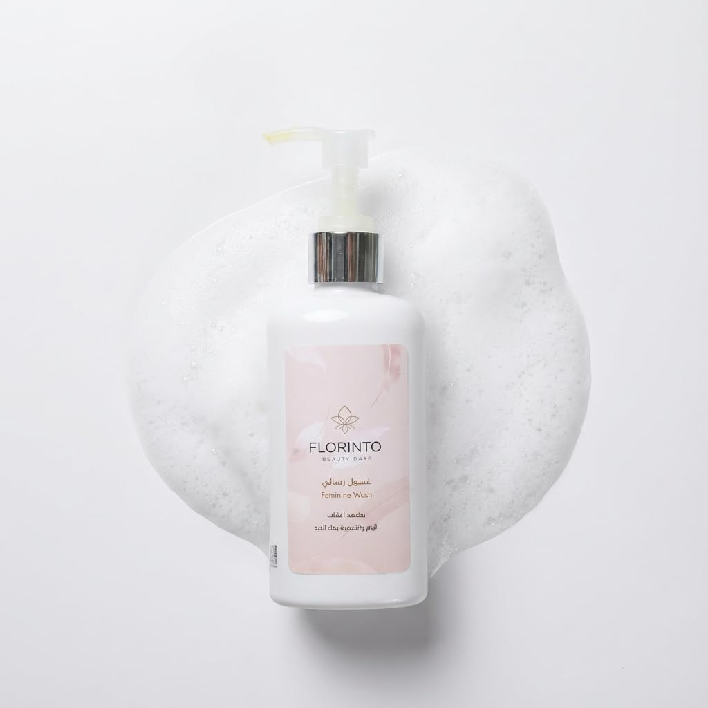 FLORÍNTO Intimate Hygiene Wash – pH Balanced Gentle Daily Cleanser with Honey, Sage, Chamomile & Dead Sea Minerals – Soothing, Refreshing & Non-Irritating Feminine Wash – 200 ml