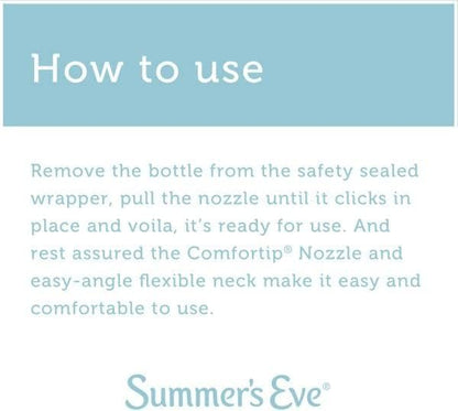 Summer's Eve Douche, Extra Cleansing Vinegar and Water, 4.5 Fl Oz, 4 Ct. (Pack of 3)