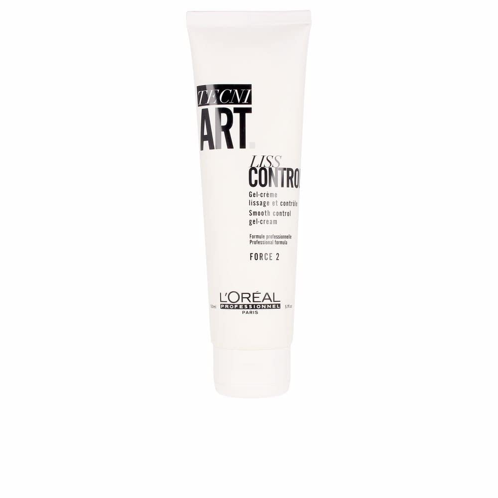 L'Oréal Professionnel Paris Liss Control - Provides Humidity Protection, Smoothing Cream, Manages Frizz and Provides Light Hold For All Hair Types
