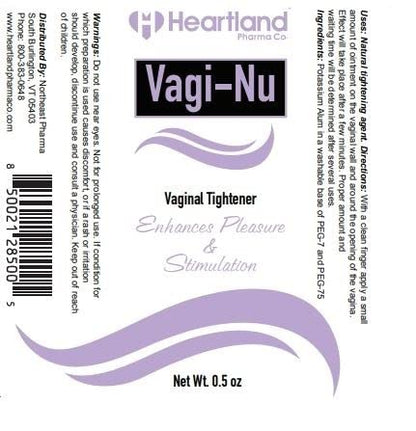 Vaginal Tightening Cream | Natural Vaginal Tightener | Vaginal Rejuvenation Cream | USA Manufactured | .5 oz Tube