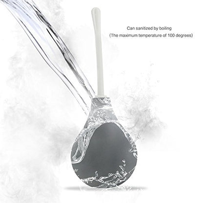 Douches for Men Women Beauty Molly Anal Douche Superior Medical Materials Douche enemas Bulbs, 2 in 1 Set