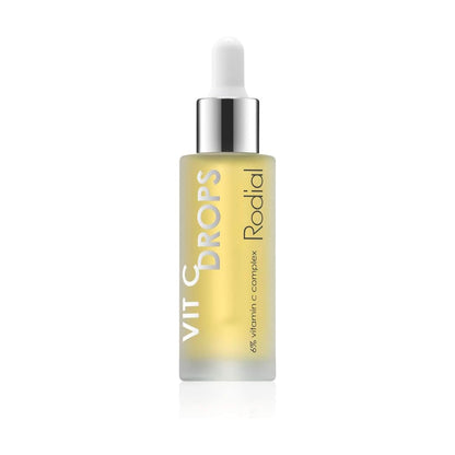 Rodial Vit C Booster Drops 1 fl oz, Lightweight Vitamin C Face Serum with Vitamin B5 & Babassu Oil, Brightening Facial Drops to Boost Radiance & Luminosity