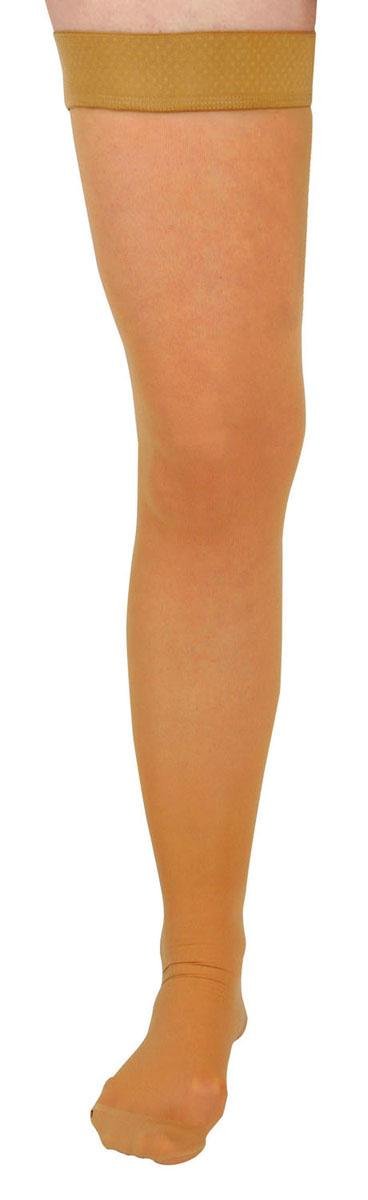 Medline MDS1706CTH Hosiery, Compression, Thigh, 15-20, Size C, Tan