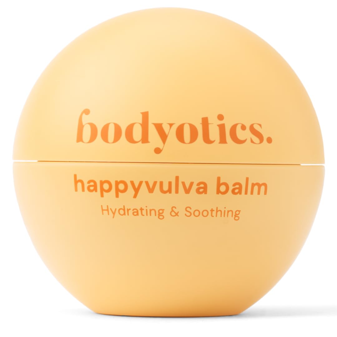 Bodyotics Vulva Balm - Fragrance-Free Vaginal Moisturizer for Dryness, Itching and Discomfort - No Hormones - Soothing Moisture Balm for Silky External Vulval Area - 2oz