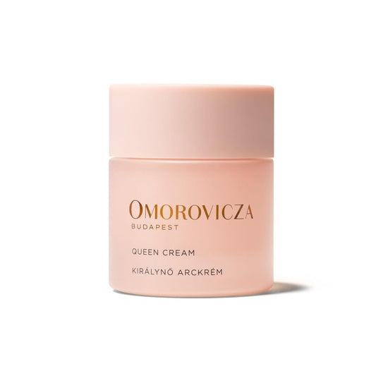 Omorovicza Queen Cream (1.0 oz), Face Moisturizer, Daily Priming Moisturizer Face Cream with Plant-Derived Elastomer, Brown Microalgae & Antioxidant Oils to Hydrate, Plump & Blur Fine Lines