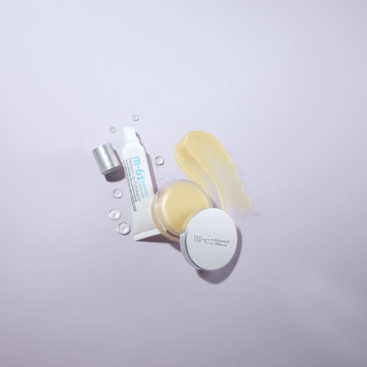 m-61 Perfect Lip Exfoliator | Cooling, Leave-On AHA Liquid Exfoliating Serum Lip Treatment