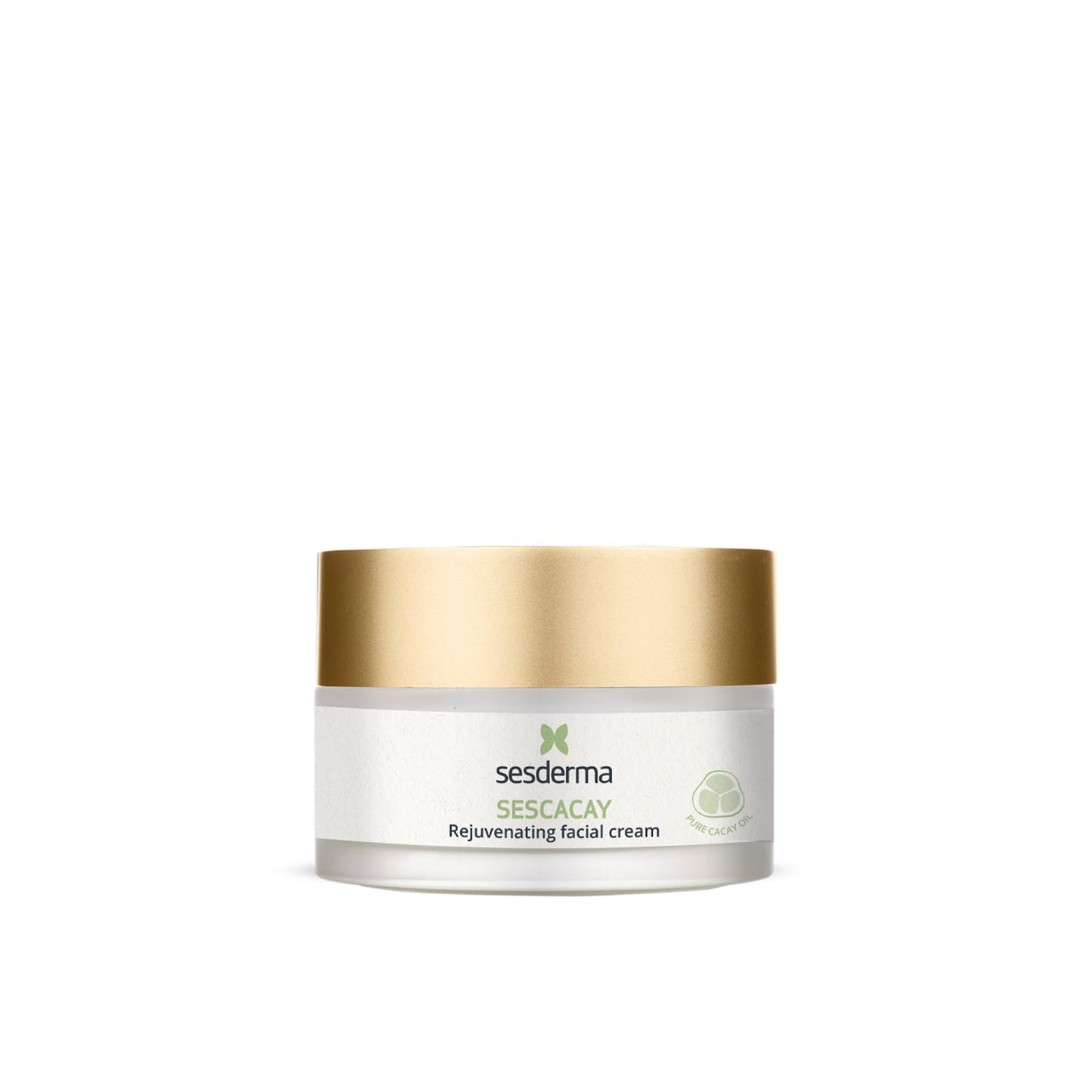 Sesderma SESCACAY Rejuvenating Facial Cream, Anti-Aging Treatment with Cacay Oil and HP Retinoate, for All Skin Types, Premium Beauty, 1.7 Fl Oz