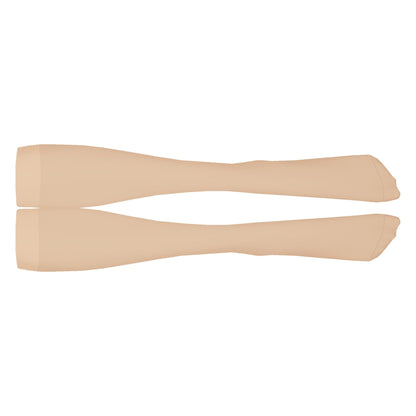 NuVein Surgical Stockings, 18 mmHg Recovery Support for Embolism Risk, Medical Unisex Fit, Knee High, Closed Toe, Beige, 3X-Large
