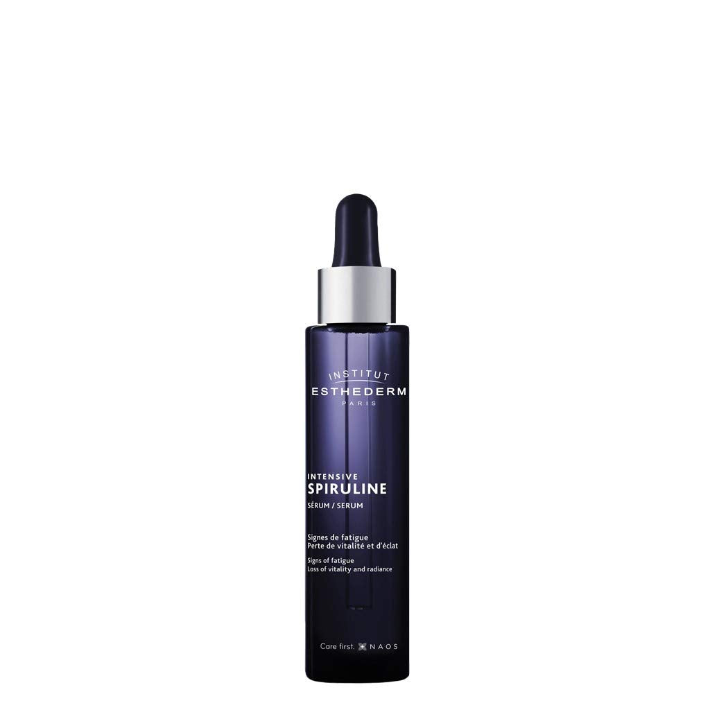 Institut Esthederm - Intensive Spiruline Serum - Face and Neck - Radiance Effect - Tired Skin