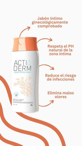 Actiderm Intimate soap 200ml | Natural pH for intimate hygiene