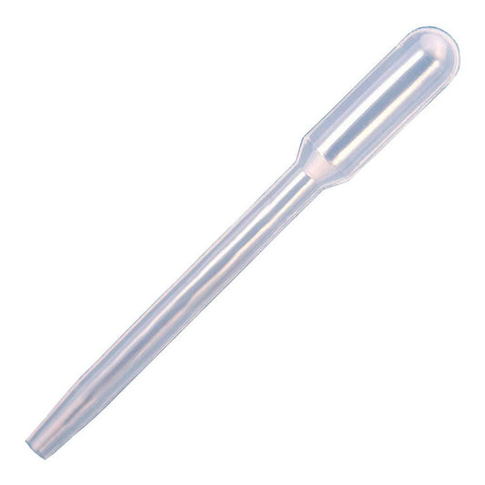 Globe Scientific 135040 Transfer Pipet, Wide Bore, Large Bulb, 124mm, 5.5mm Tip Inner Diameter, 500/Dispenser Box, 10 Boxes/Case