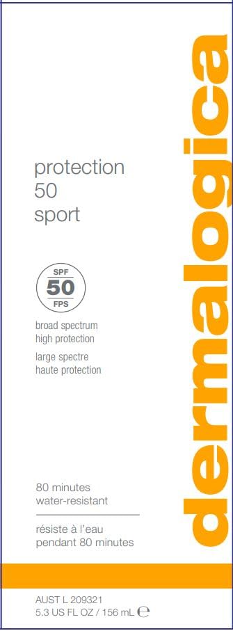 Dermalogica Protection 50 Sport Sunscreen SPF50 - Broad Spectrum Sunscreen Lotion for Face and Body, 5.3 Fl Oz