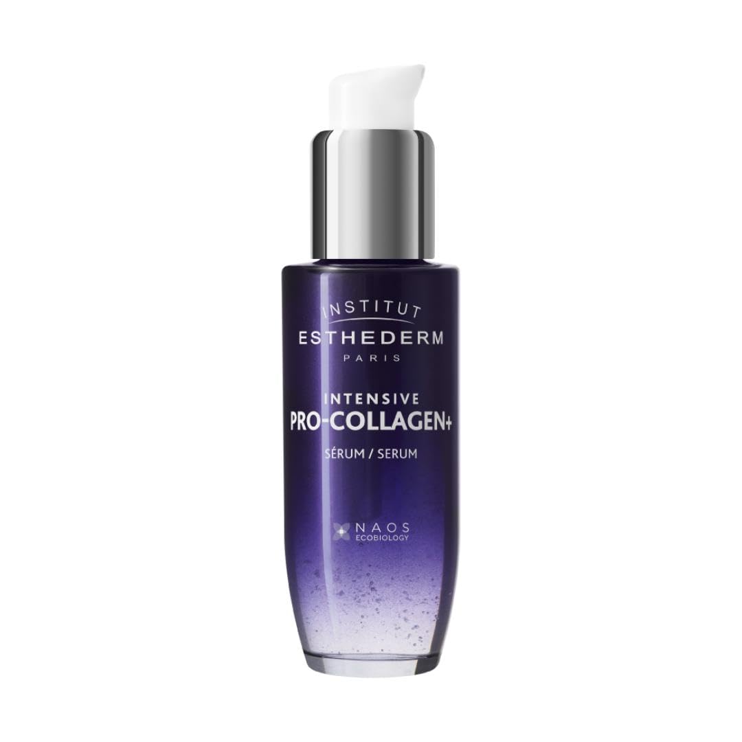 Institut Esthederm - Pro-Collagen+ Serum - Face & Neck - Targets Lack of Firmness & Skin Sagging - Redefines Facial Contours