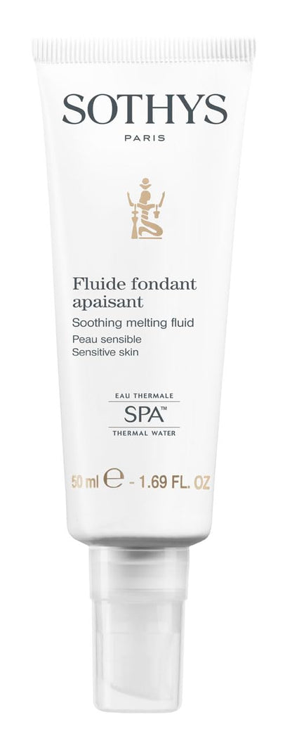 SOTHYS Melt-in Fluid - Daily Face Moisturizer with Spa Thermal Water for Sensitive Skin, Hydrating Fluid | Sensitive Normal to Combination Skin