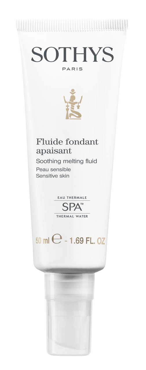 SOTHYS Melt-in Fluid - Daily Face Moisturizer with Spa Thermal Water for Sensitive Skin, Hydrating Fluid | Sensitive Normal to Combination Skin