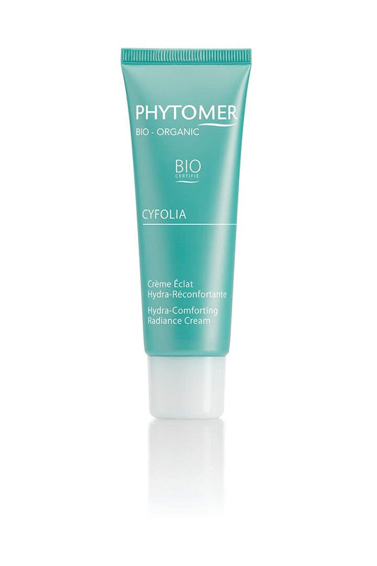 Phytomer Cyfolia Organic Moisturizing Cream | Healthy, All-Natural Facial Moisturizer | Certified Organic | Ultra-Comforting Hydrating Cream | 50ml