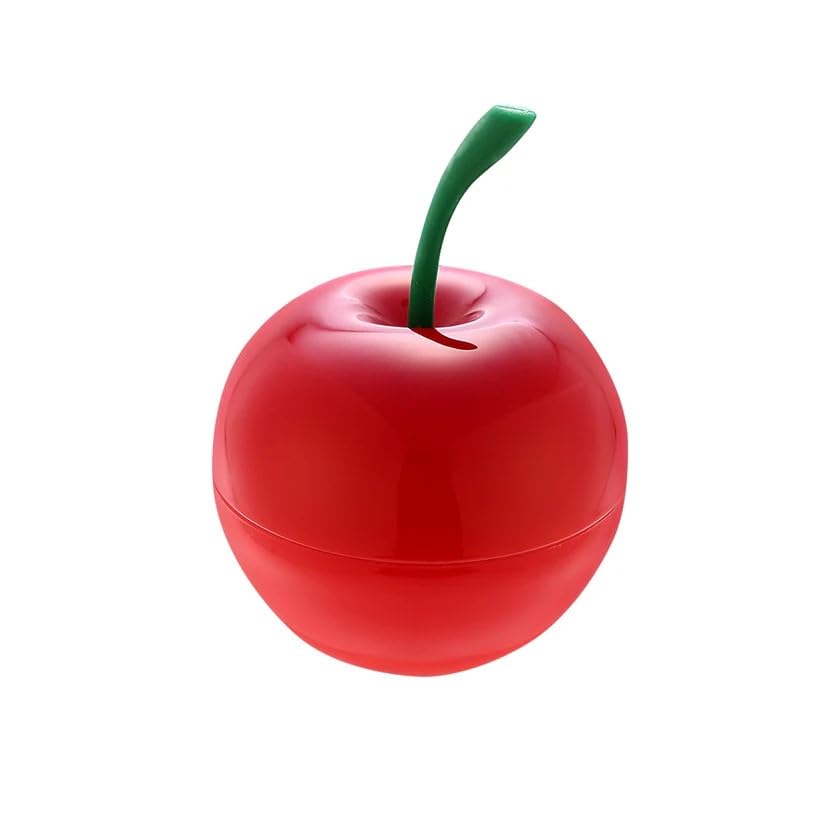 TONYMOLY Cherry Tinted Lip Balm 9g, Mini Berry Moisturizing Treatment with Shea Butter & Fruit Extracts, Korean Lip Care for Dry Lips, Travel Size Hydrating Formula