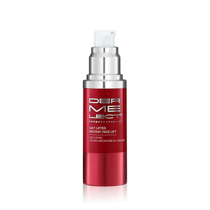 Dermelect Get Lifted Instant Face Lift for Face & Neck Anti Aging Cream with Manuka Honey, Egg White Tightening Hydrating Firming Treatment for Sagging Jawline, Loose Skin, Lines Wrinkles 1 oz