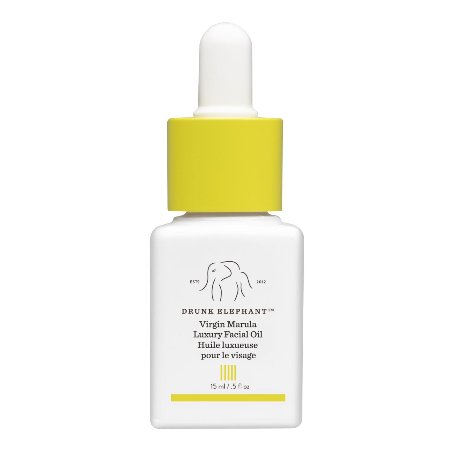 Drunk Elephant Virgin Marula Luxury Facial Oil - Face Oil - Clean Clinical Skincare - Cruelty-Free - Dermatologist-Tested - Free of Essential Oils, Silicones, and Fragrance
