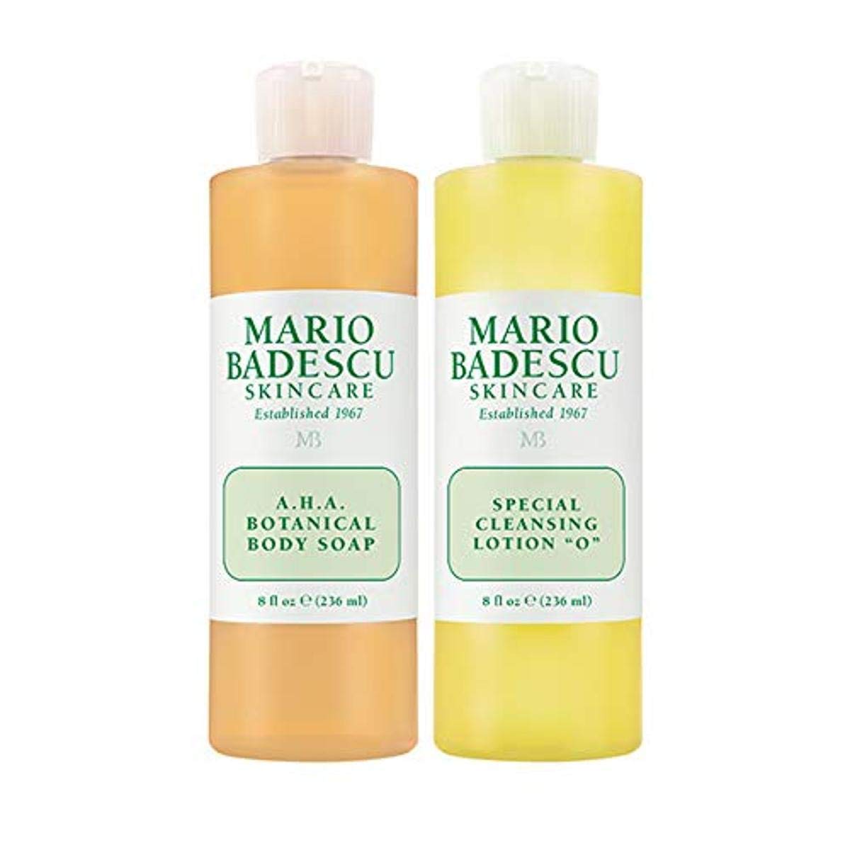Mario Badescu Body Breakout Kit for Chest, Back and Shoulders, Includes A.H.A. Botanical Soap and Special Cleansing Lotion "O" Body Toner, Ideal for Combination or Oily Skin, 2 ct.